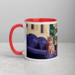 The Cat Is in Charge, We Just Live Here Mug - Image 8