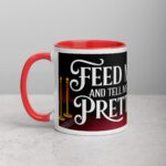 Feed Me and Tell Me I’m Pretty Cat Mug - Image 8