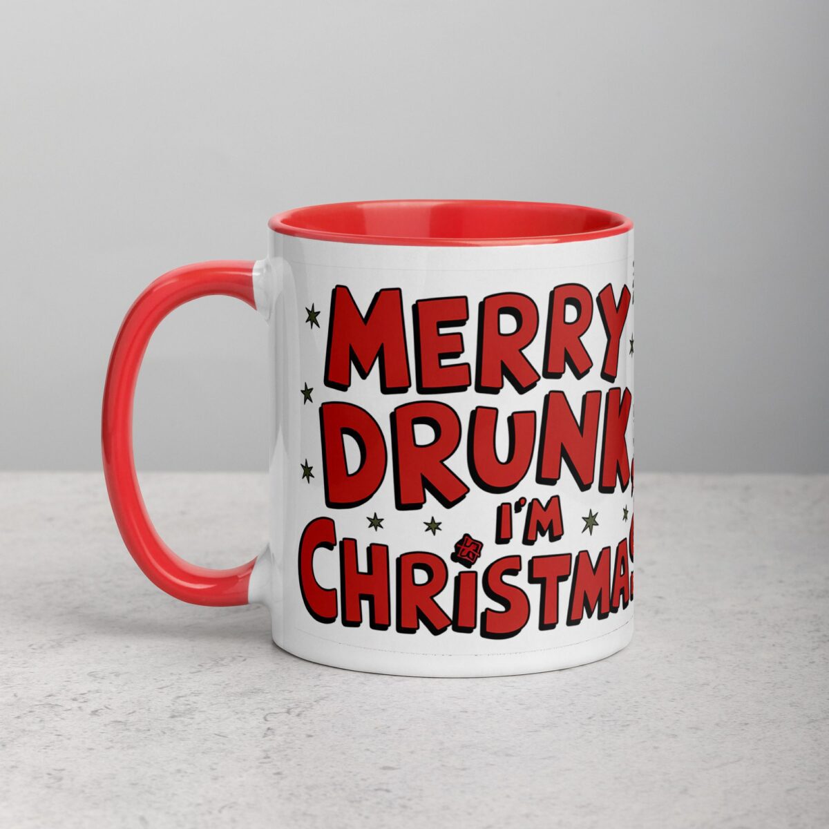 Merry Drunk, I’m Christmas Coffee Mug - Image 8