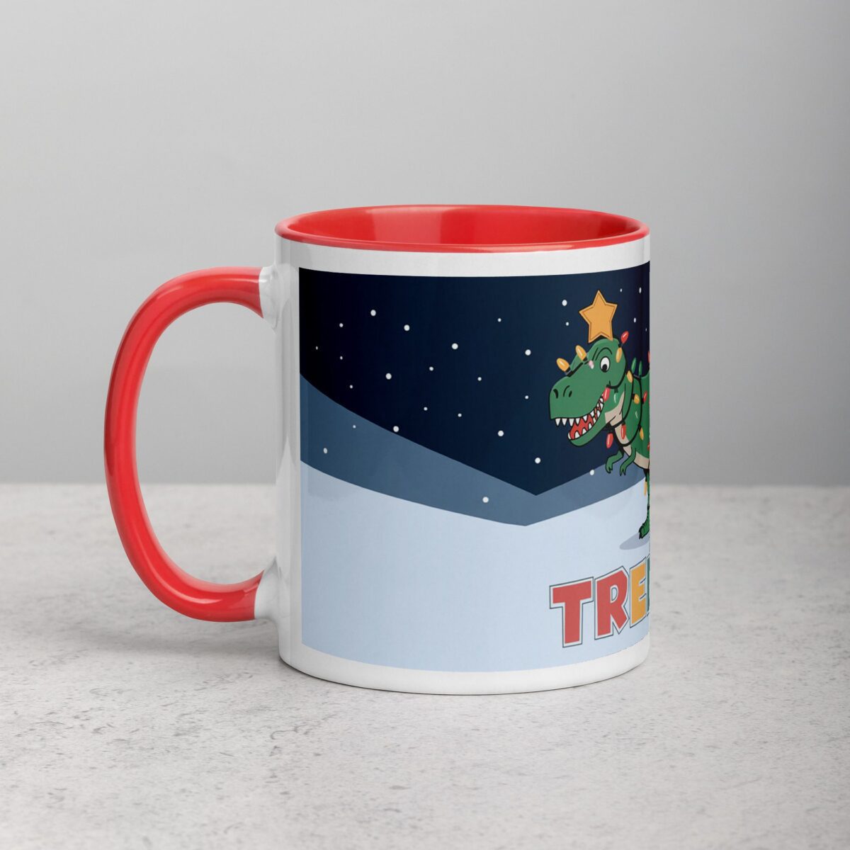 Tree Rex Christmas Coffee Mug - Image 8