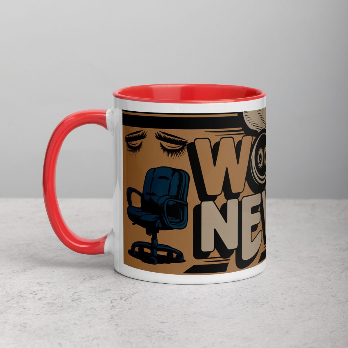 Work Never Co-Worker Coffee Mug - Image 8