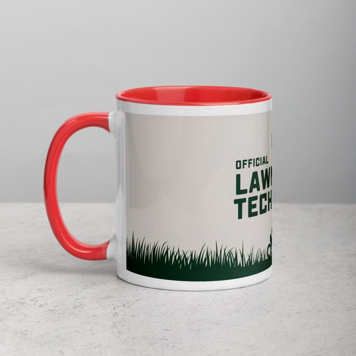 Official Lawn Care Technician Dad Coffee Mug - Image 8