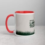 Official Lawn Care Technician Dad Coffee Mug - Image 8