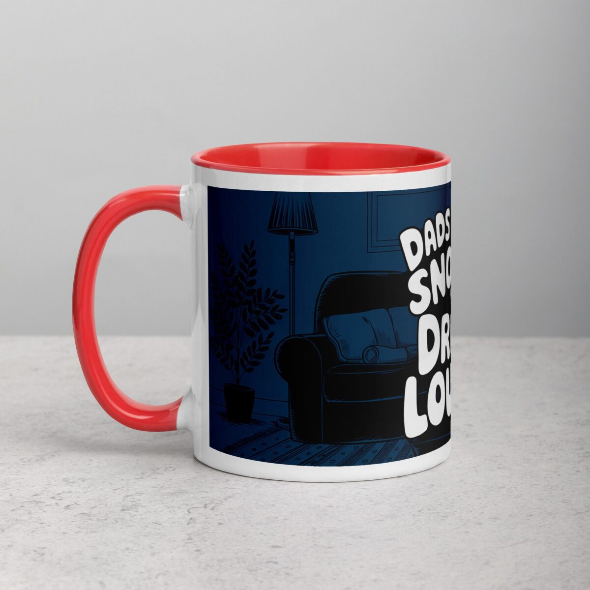 Dad's Don't Snore, We Dream Loudly Coffee Mug - Image 8
