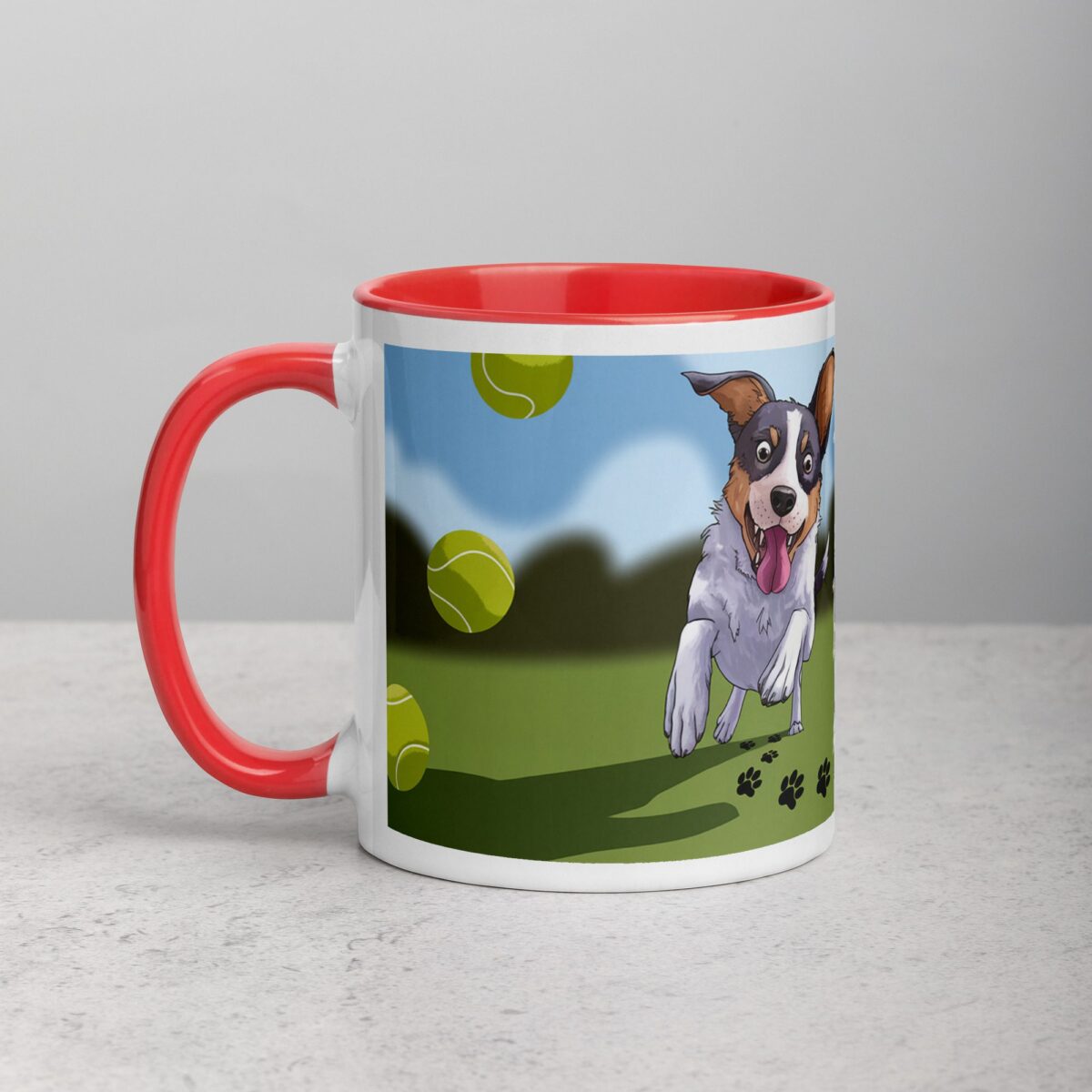 Throw the Ball… Again Dog Coffee Mug - Image 8