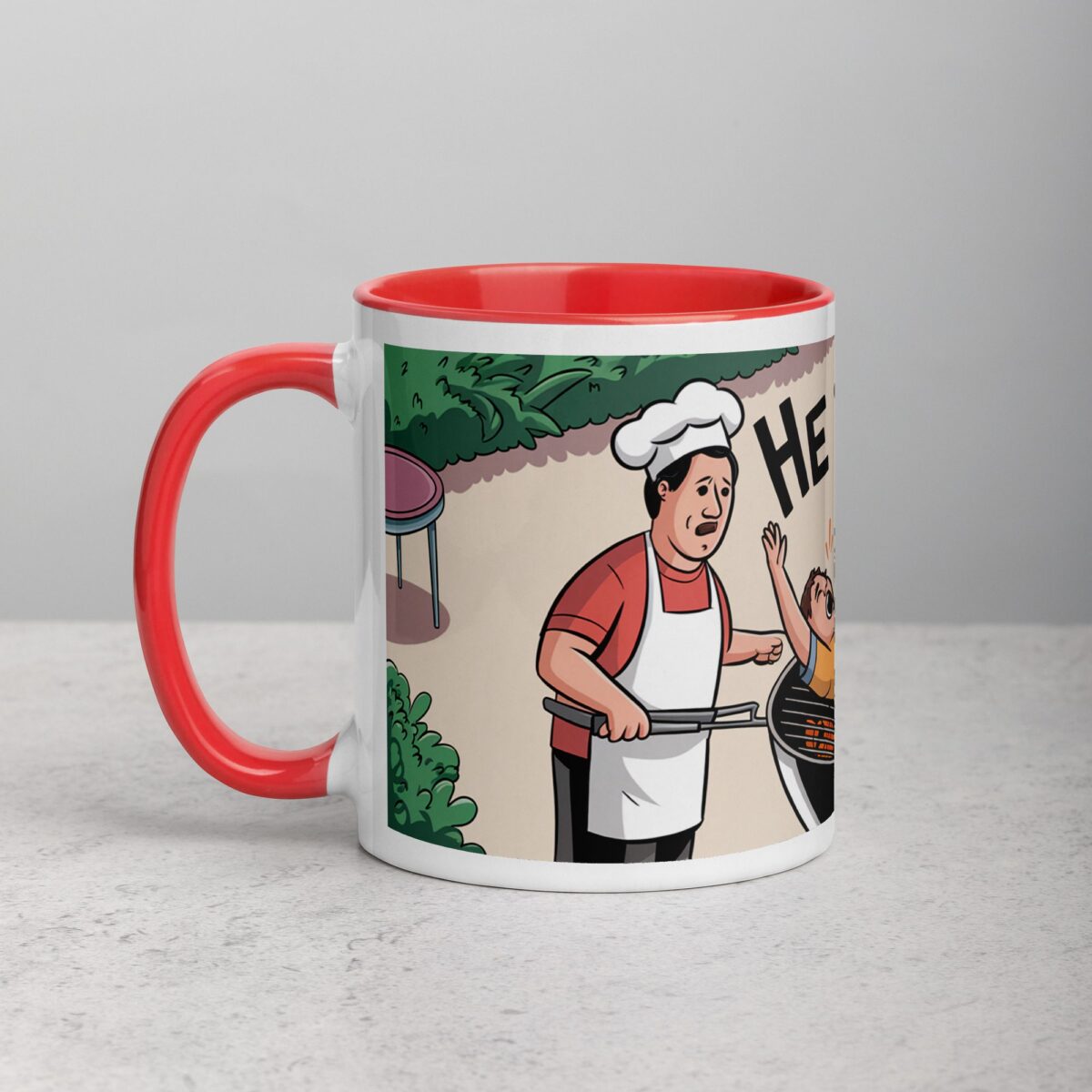 He Is Cooked Coffee Mug & Tea Cup - Image 8