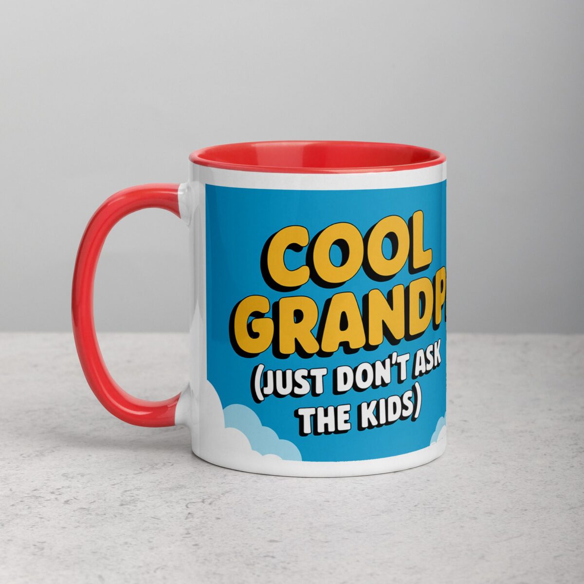 Cool Grandpa (Just Don’t Ask the Kids) Coffee Mug - Image 8
