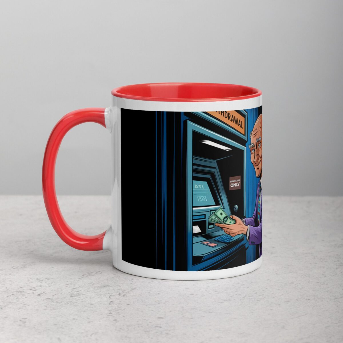 Ask Grandpa: ATM Always Talking Money Mug - Image 8