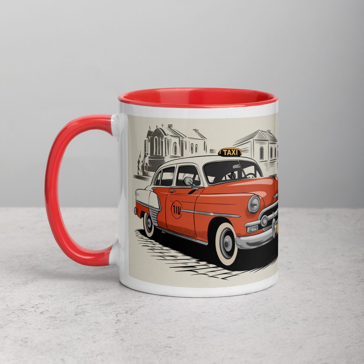 Grandpa’s Taxi Service: Free Rides, Endless Advice Mug - Image 8
