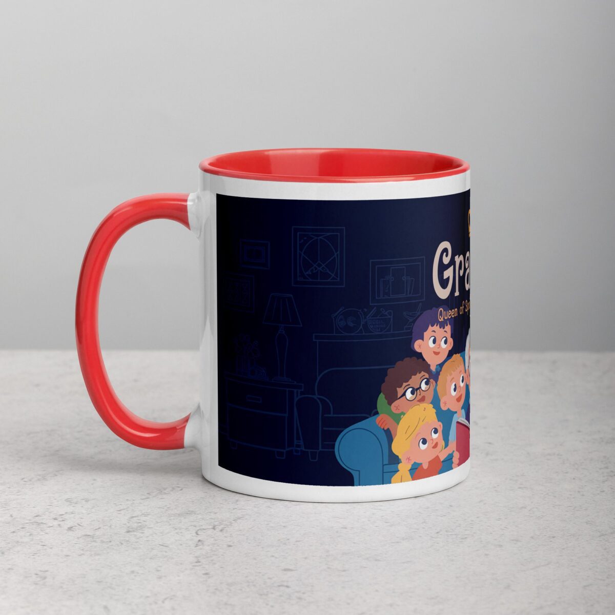 Grandma: Queen of Spoiling and Storytelling Mug - Image 8