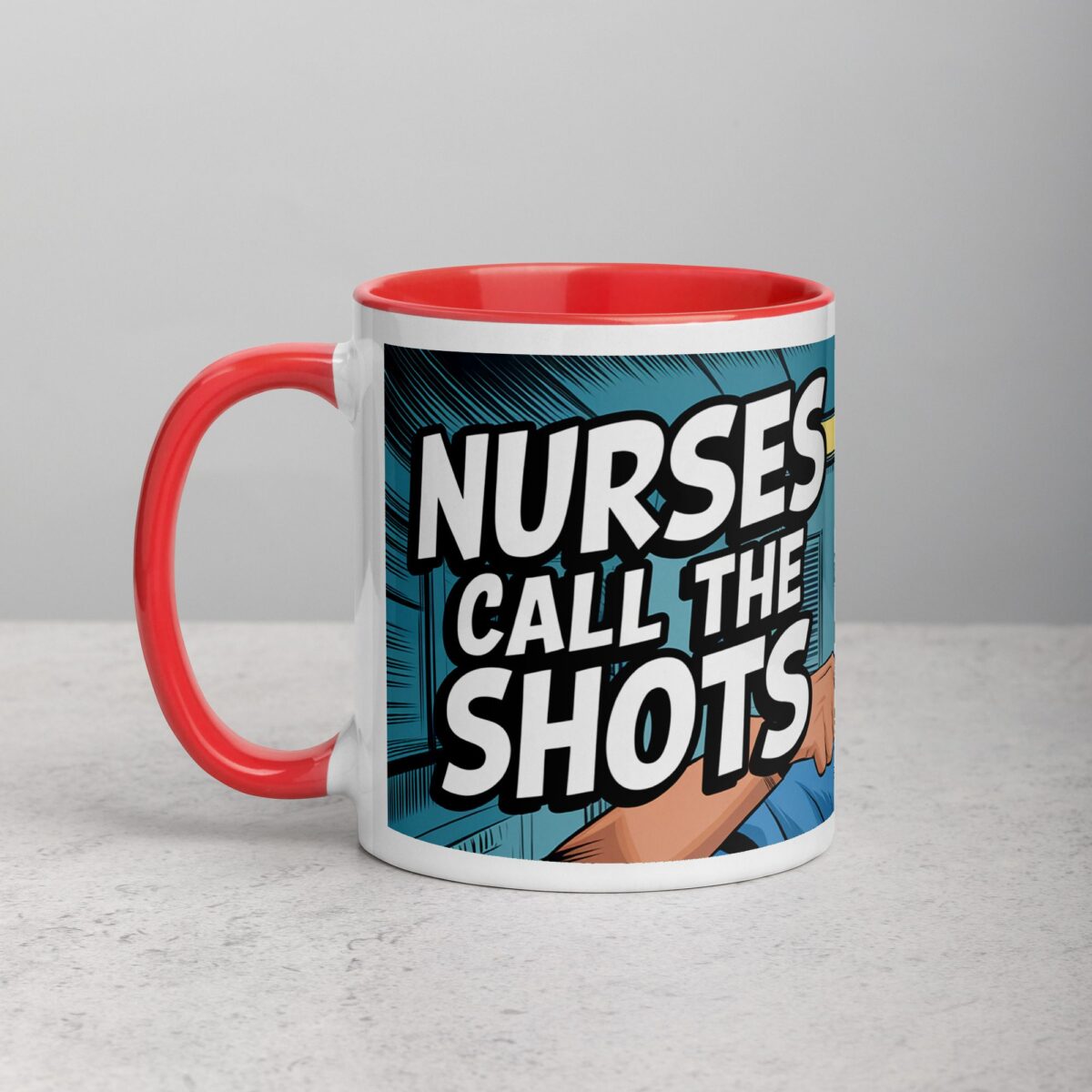 Nurses Call the Shots Coffee Mug - Image 8