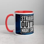 Straight Outta Night Shift Nurse Mug - Image 8