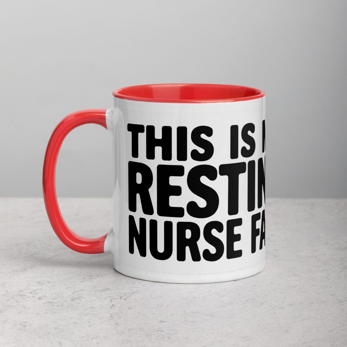 This Is My Resting Nurse Face Mug - Image 8