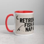Retirement Plan: Fish All Day, Nap All Night Mug - Image 8
