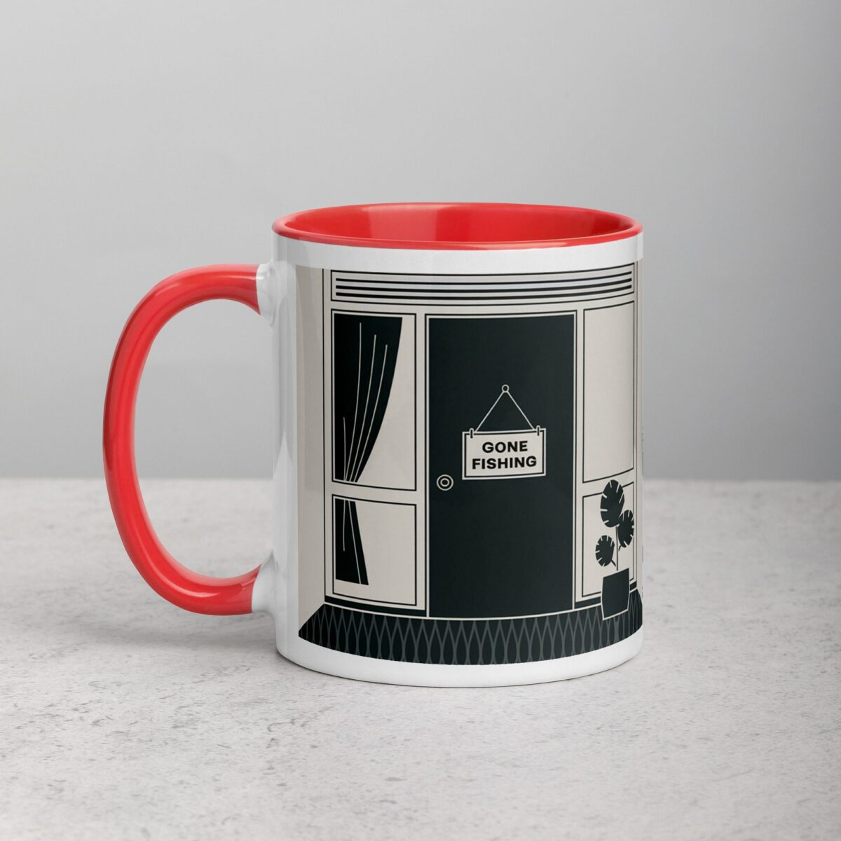 Out of Office Permanently Retirement Coffee Mug - Image 8