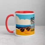 Retired: Too Old for Deadlines, Too Young for Rocking Chairs Mug - Image 8