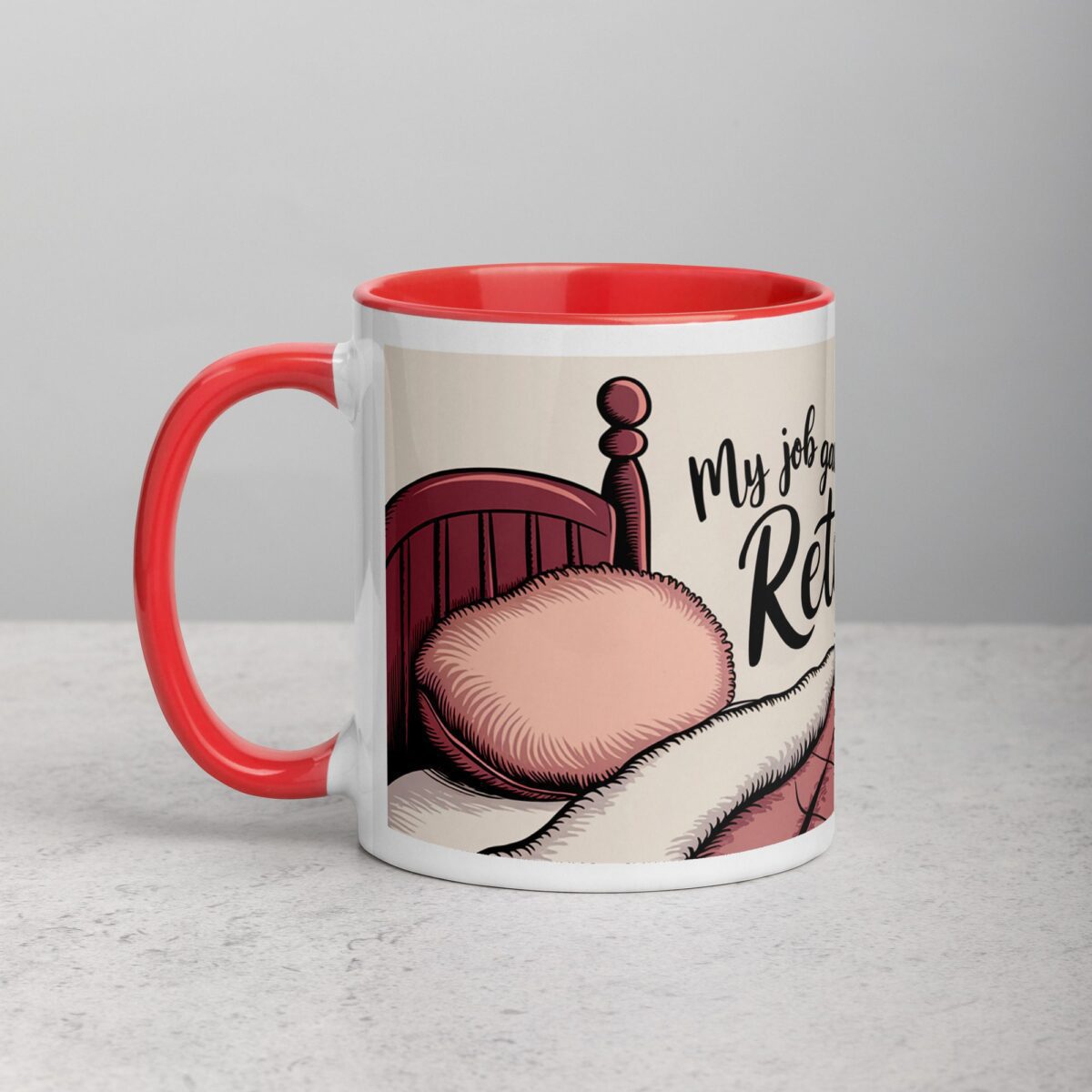 My Job Gave Me Stress, Retirement Gave Me Rest Mug - Image 8