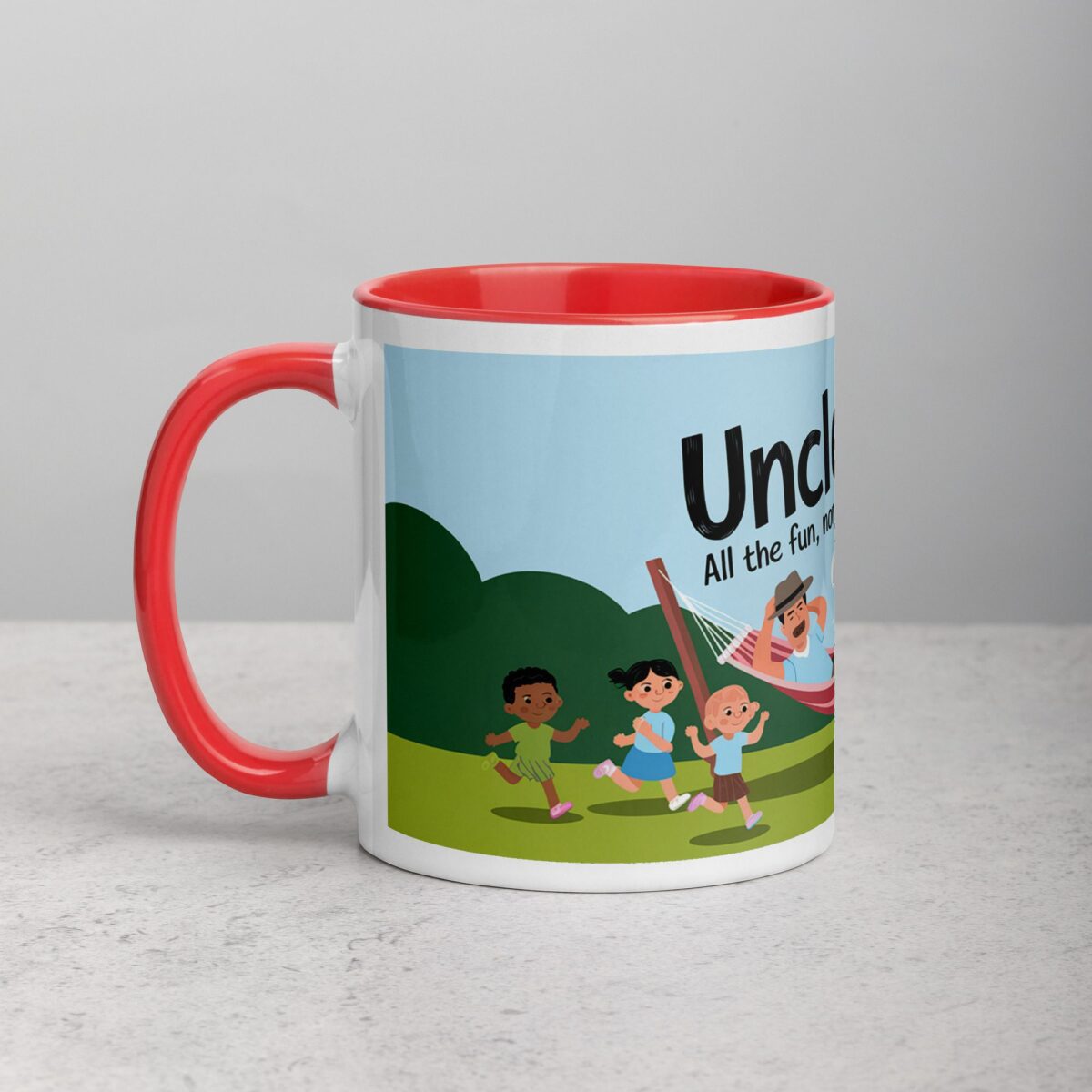 Uncle Life: All the Fun, None of the Responsibility Coffee Mug - Image 8