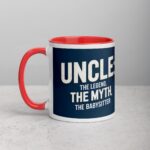 Uncle: The Legend, The Myth, The Babysitter Coffee Mug - Image 8