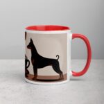 Fueled by Coffee and Doberman Love Mug - Image 9