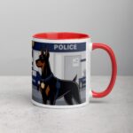 Doberman Patrol: Always on Duty Coffee Mug & Tea Cup - Image 9