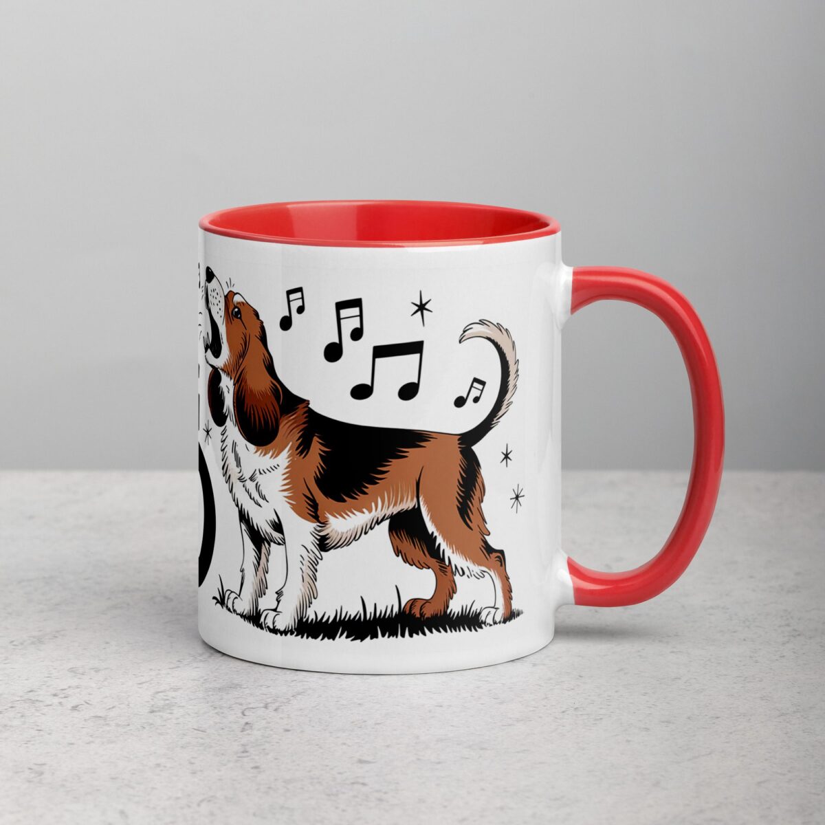 Happiness Is a Howling Hound Coffee Mug - Image 9