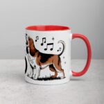 Happiness Is a Howling Hound Coffee Mug - Image 9
