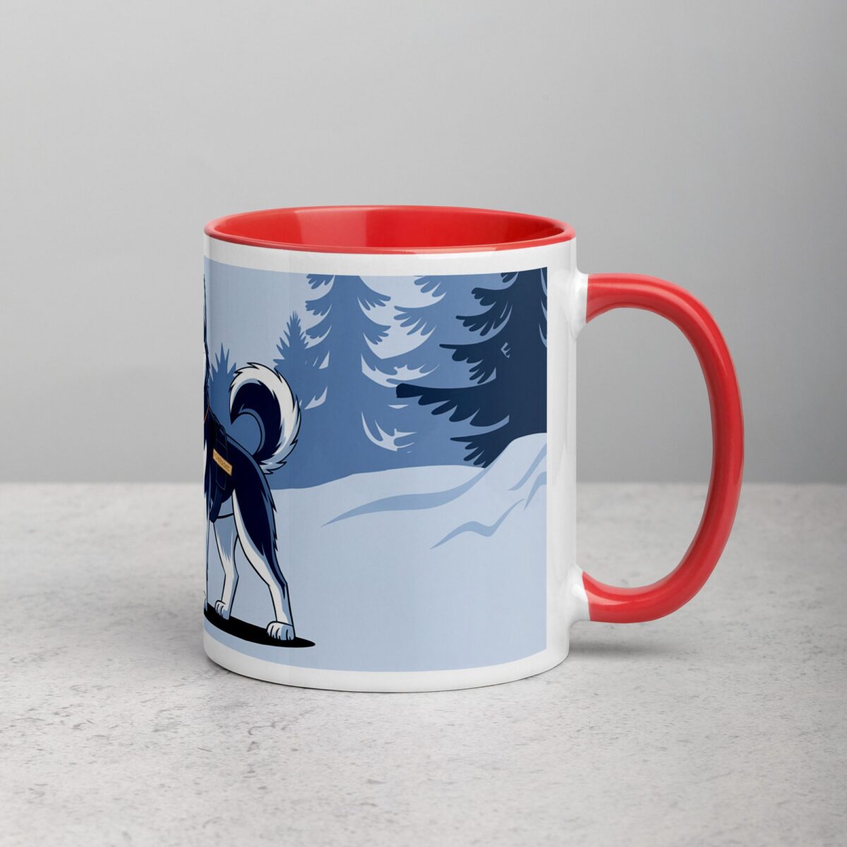 Husky Patrol: Always on Duty Coffee Mug - Image 9