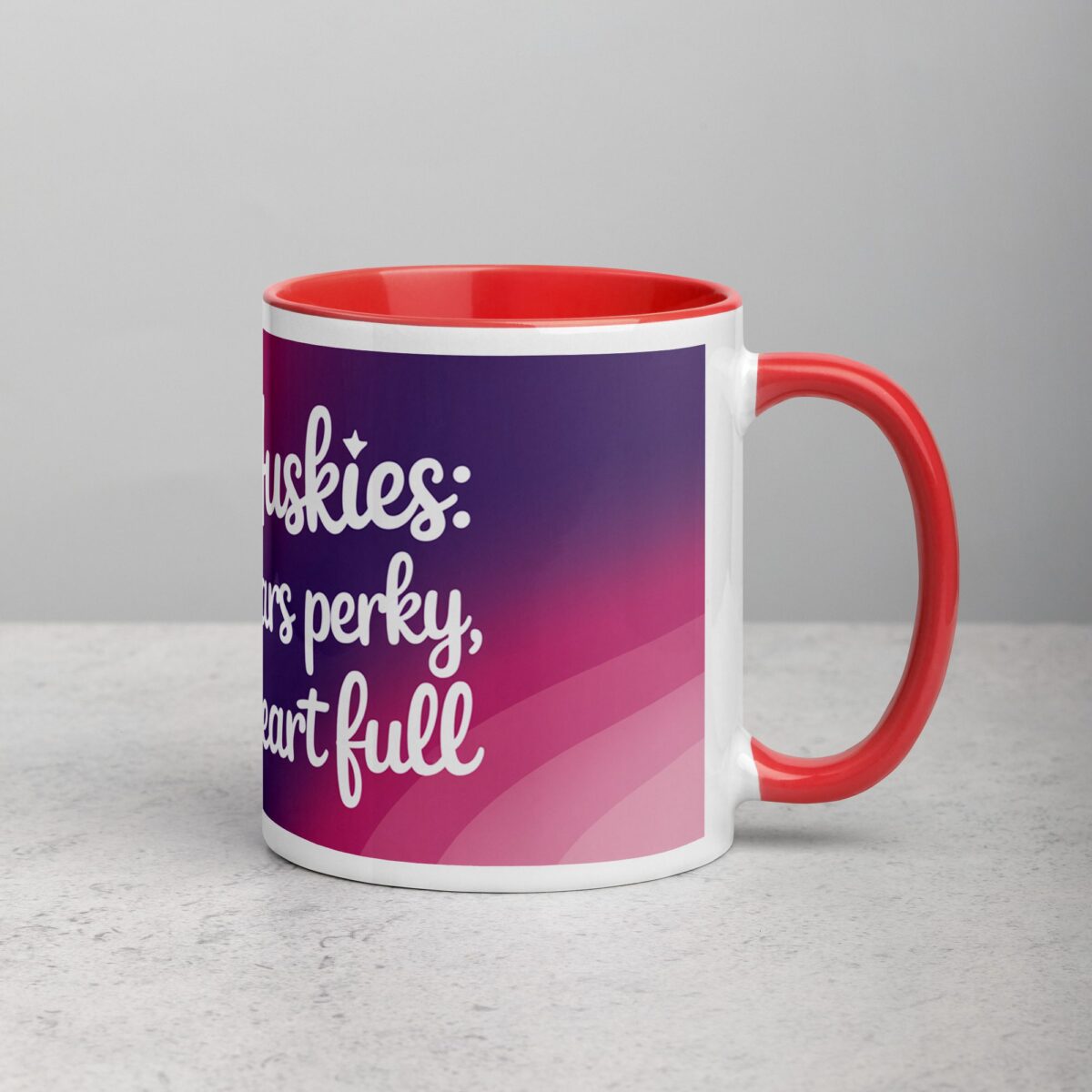 Huskies: Ears Perky, Heart Full Coffee Mug - Image 9
