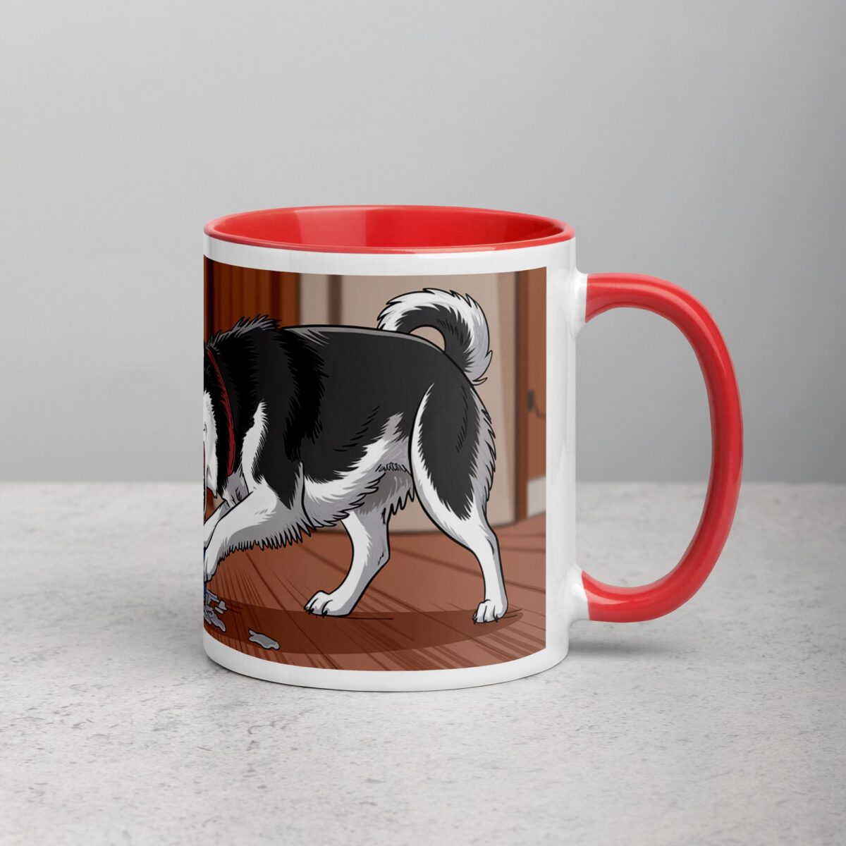 100% Mischief, 0% Regret: My Husky Coffee Mug - Image 9