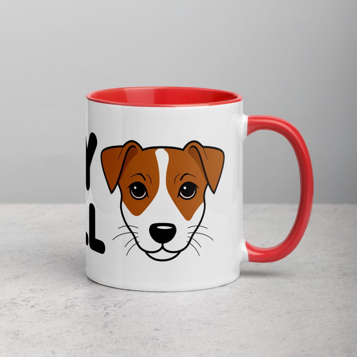 I ❤️ My Jack Russell Coffee Mug & Tea Cup - Image 9