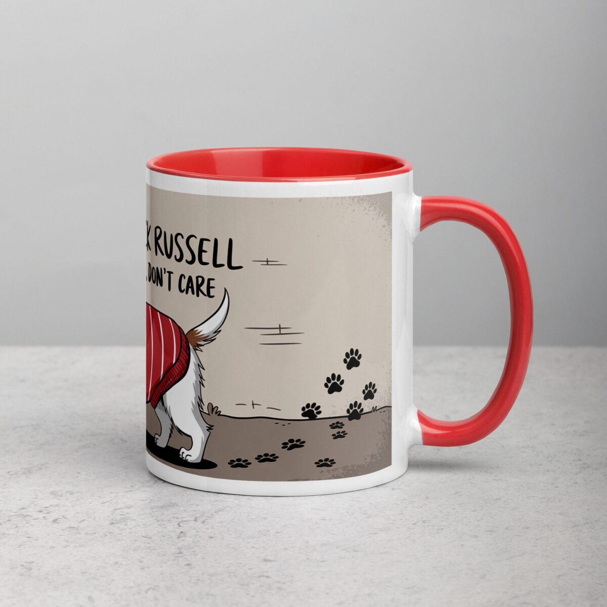 Jack Russell Hair, Don’t Care Coffee Mug - Image 9
