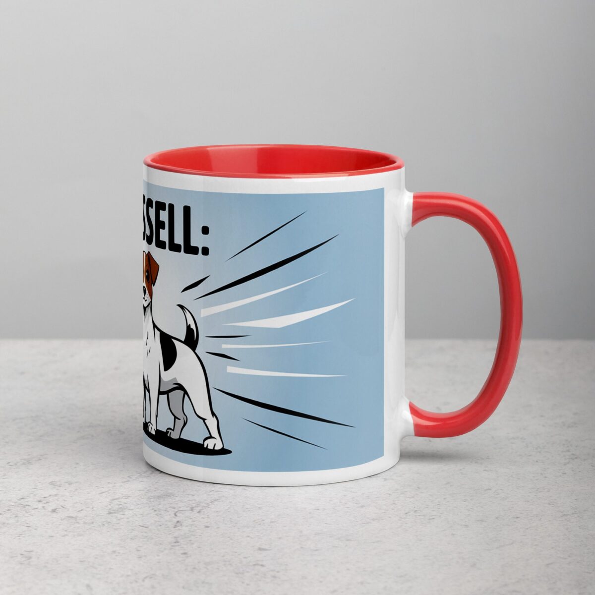 Jack Russell: Small Dog, Big Attitude Coffee Mug - Image 9