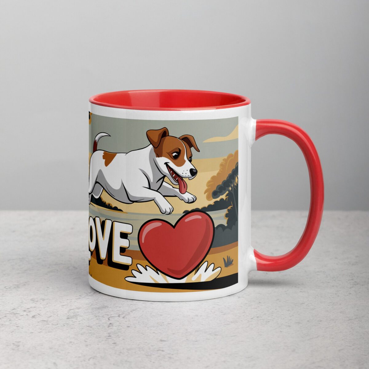 Born to Jump, Built to Love Jack Russell Mug - Image 9