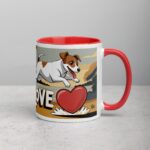 Born to Jump, Built to Love Jack Russell Mug - Image 9