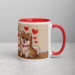 Pomeranians: Small Size, Big Heart Coffee Mug - Image 9