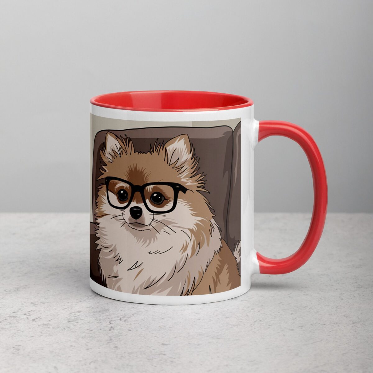 My Pom Is My Therapist Coffee Mug - Image 9