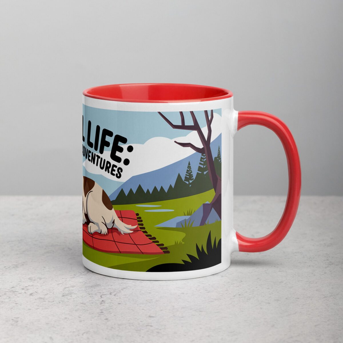 Spaniel Life: Snuggles and Adventures Coffee Mug - Image 9