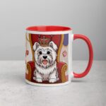 Westie Mom: Queen of Fluff Coffee Mug - Image 9