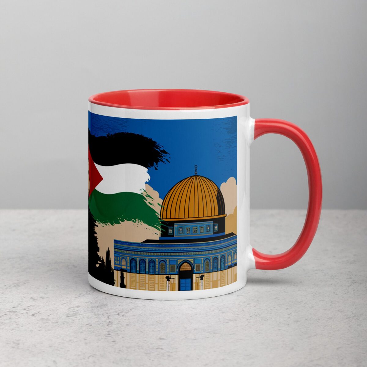 Resist, Exist, Persist Palestine Mug - Image 9