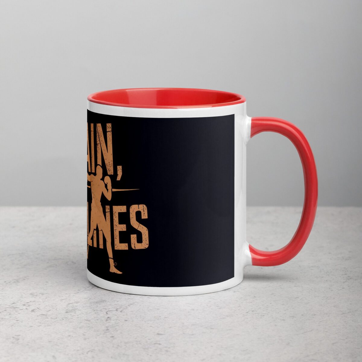 No Pain, No Punchlines Boxing Mug - Image 9