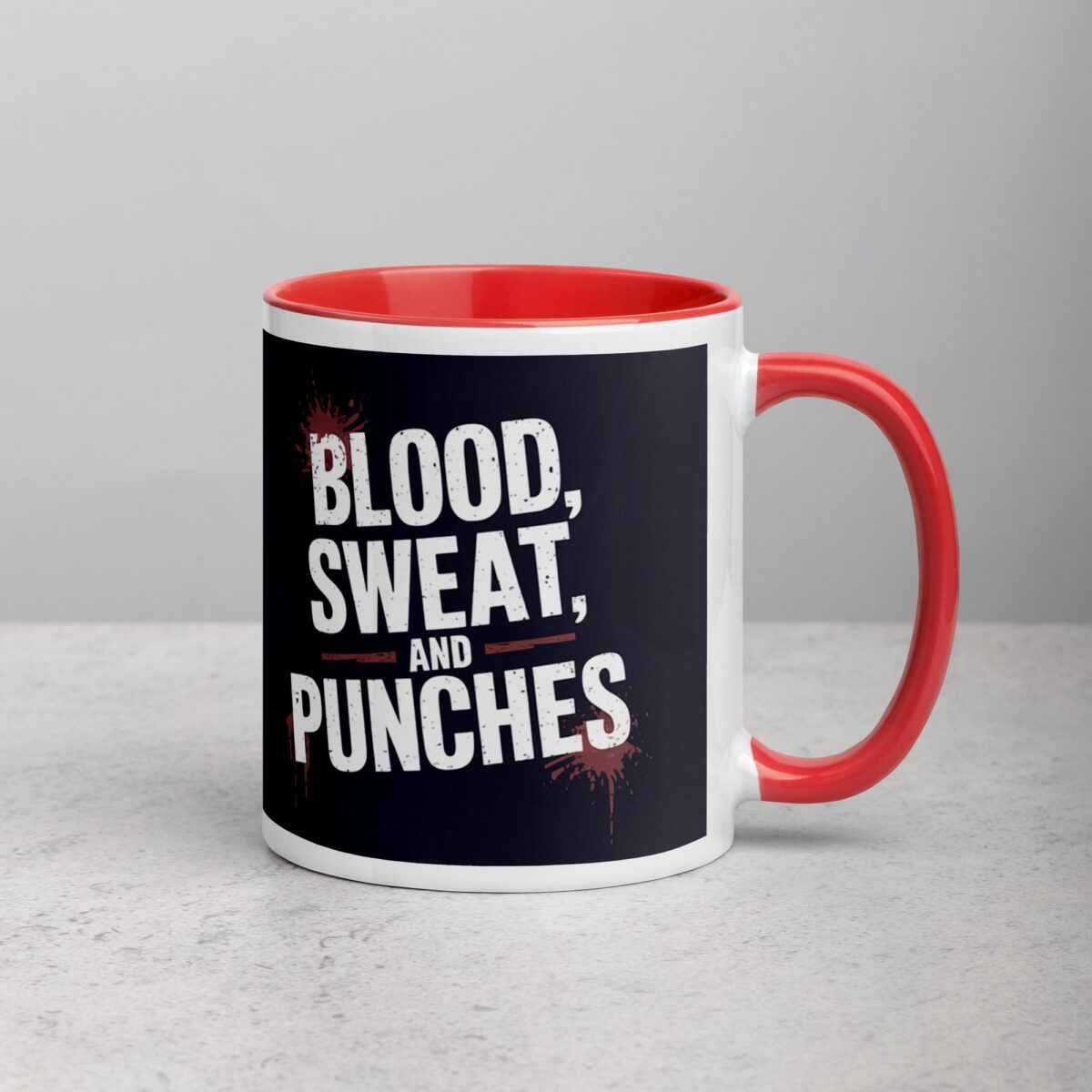 Blood, Sweat, and Punches Boxing Mug - Image 9