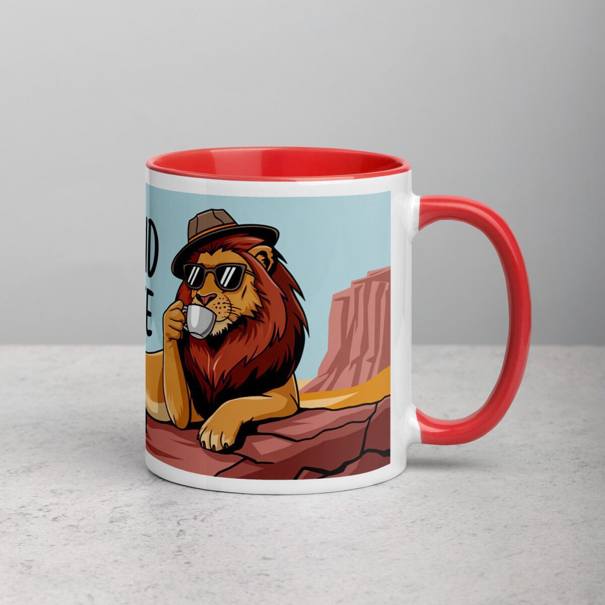 Lion Around with My Coffee Mug - Image 9