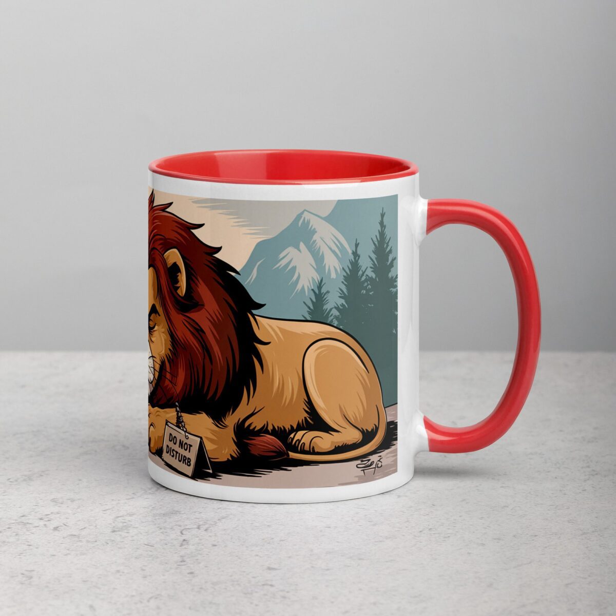 Don’t Wake the Lion Without Coffee Mug - Image 9