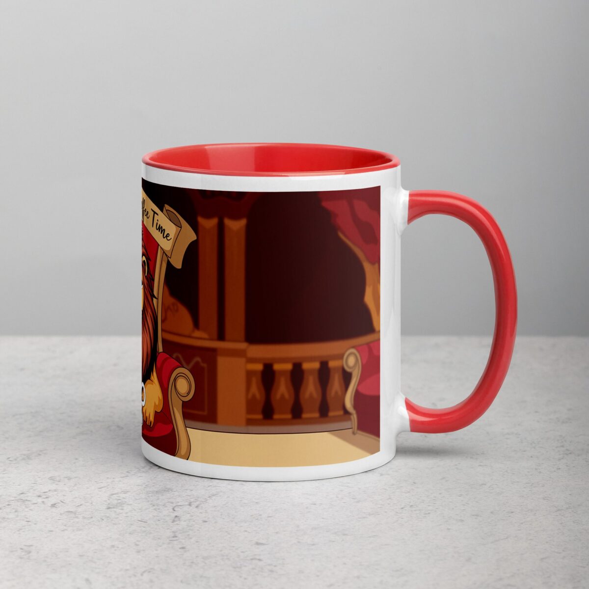 Mane Event: Coffee Time Lion Mug - Image 9