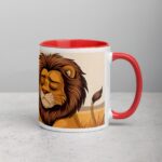 Hear Me Roar... After Coffee Lion Mug - Image 9