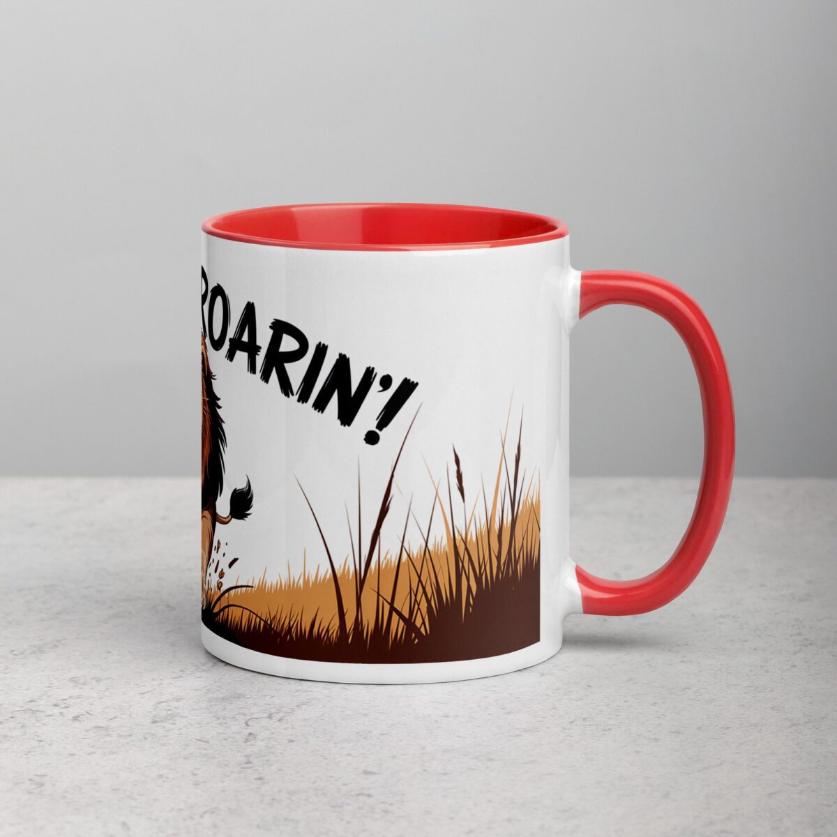 Let’s Get Roarin’! Lion Coffee Mug & Tea Cup - Image 9