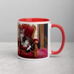 I Work Hard So My Cat Can Live Like Royalty Mug - Image 9