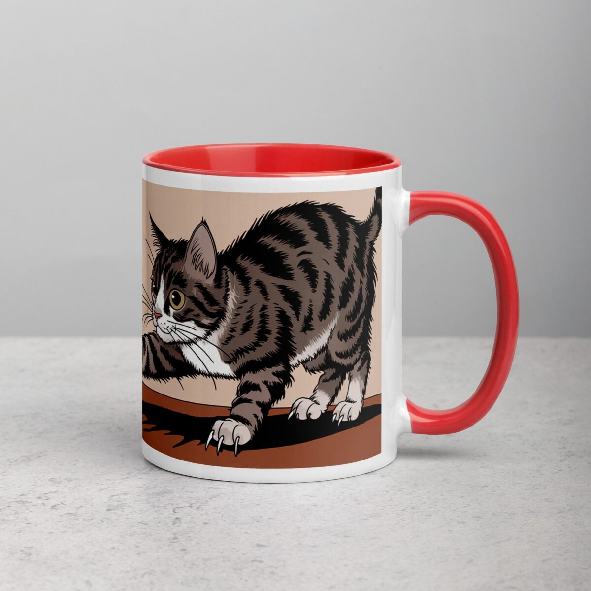 Clawfully Good Coffee Cat Mug - Image 9