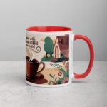 Time Spent with Cats and Coffee Is Never Wasted Mug - Image 9